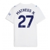 Maillot de foot Manchester City Matheus Nunes #27 Troisième vêtements Femmes 2026-27 Manches Courtes